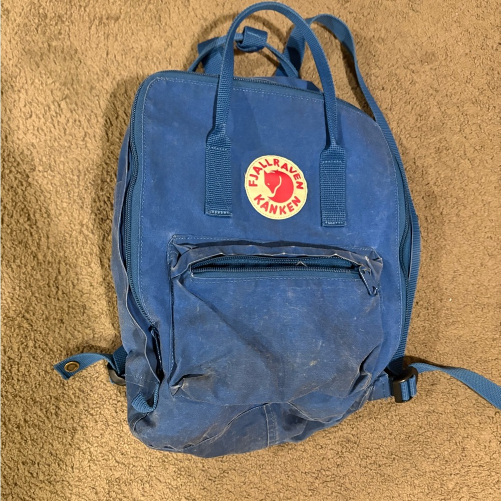 Fjallraven Kanken Blue Backpack